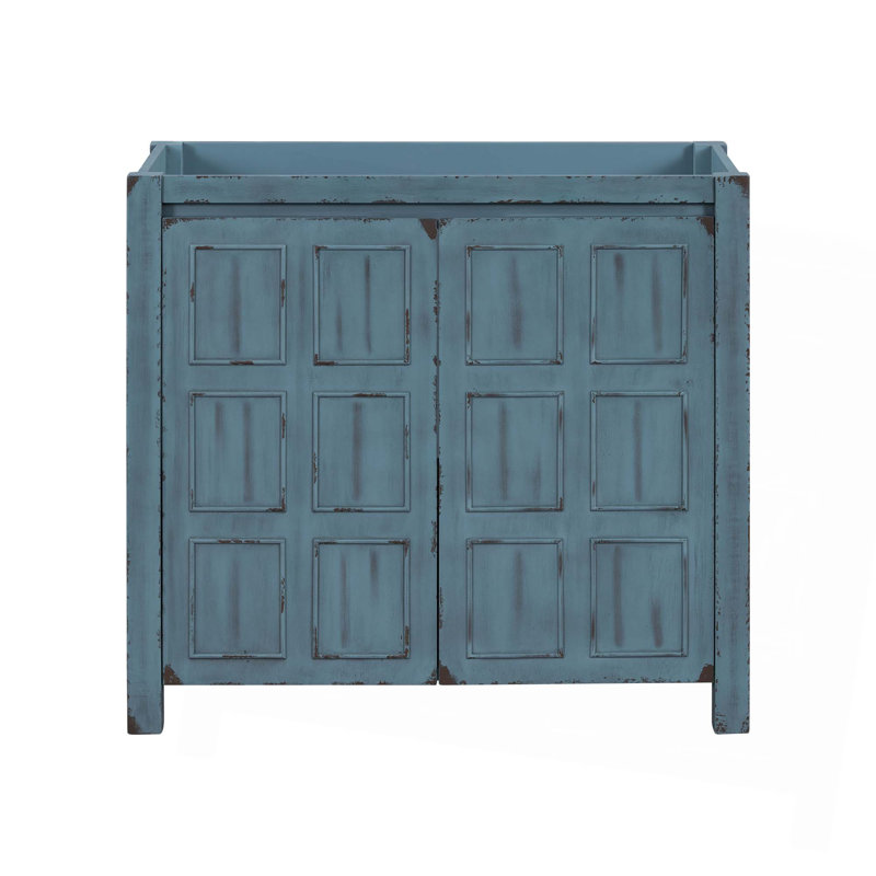 Meuble-lavabo 36 po, patiné rétro