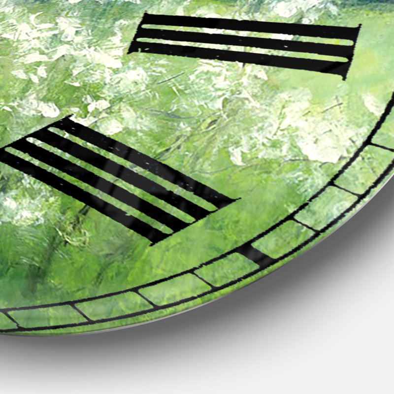 Green Mountain Spring - Horloge murale traditionnelle, Grand