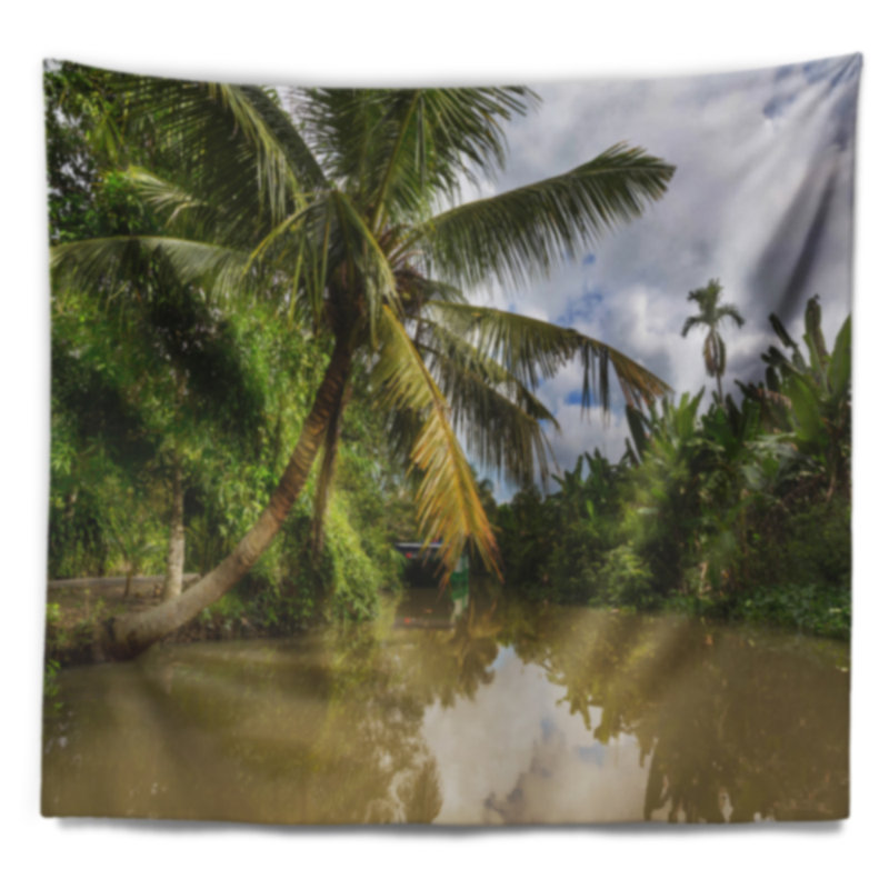 Polyester Tapestry, 78" H x 92" W