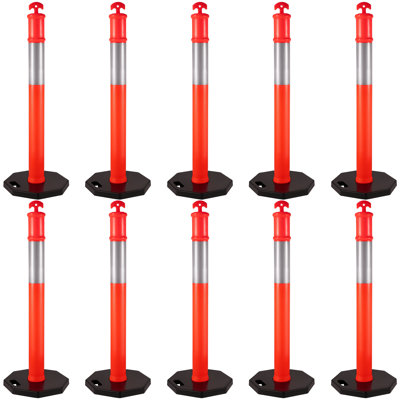VEVOR 44'' H PE + Rubber Post