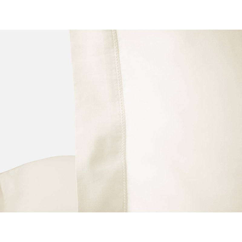 Heirloom Organic Pillow Sham, King, Undyed