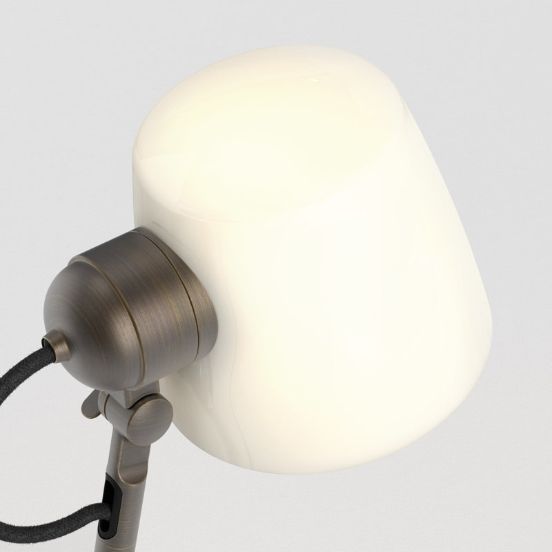 Imari Desk Table Lamp, Bronze