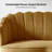 Hendrix Velvet Flared Arm Loveseat-27066027
