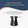 Suzzie Modern Sintered Stone Round Dining Table for 4-6 with Pedestal Base, Pre-Assembly