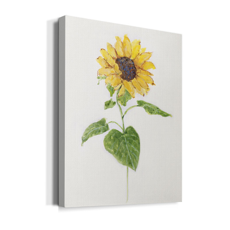 " Sunflower I ", 32" H x 24" W