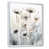 Cadre flottant blanc