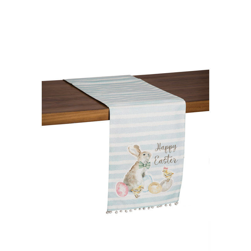 Fenster No Pattern Cotton Table Runner