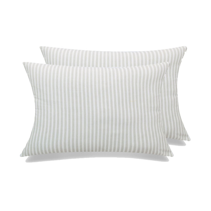 Housse de coussin Michael Penney, Plumes, Grège