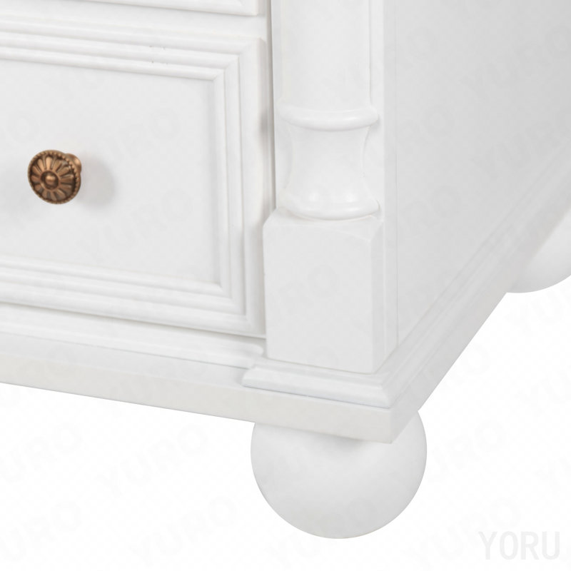 Armoire de salle de bain 35,6 ", seulement armoire, blanc