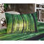 Drap-housse et coussin décoratif Ambesonne Forest vert noir jaune-106786608