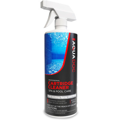 Vaporisateur de filtre pour cartouche de piscine - Nettoyant efficace pour spa et piscine - AquaDoc - 16 oz