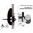 WAVE 24 in. x 1.25 in. Grab Bar, ADA Compliant for Bath and Shower Safety (500 lb. Capacity) in Polished Chrome-125361712-125361709