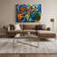 Art musical sur toile grise-2056633649