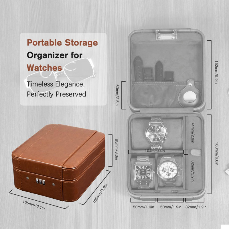 Watch Box +, Brown