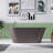 67'' x 30'' Acrylic Freestanding Bathtub Contemporary Stand Alone Deep Soaking Tub with Center Drain-94375458