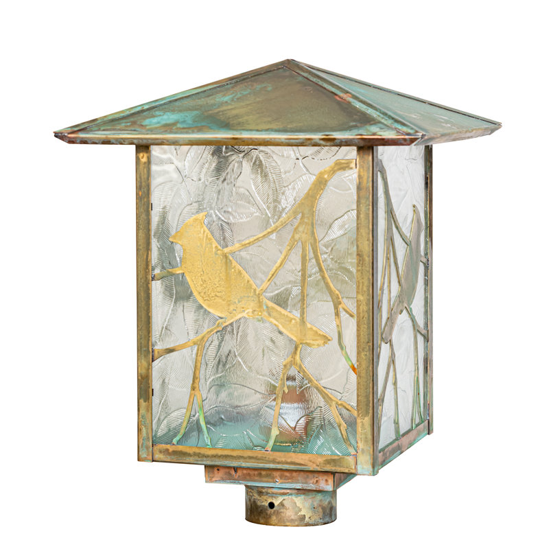 12" Square Seneca Song Bird Post Mount