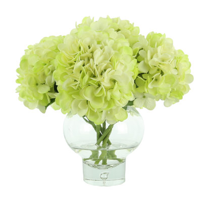 Hydrangea Arrangement in Vase