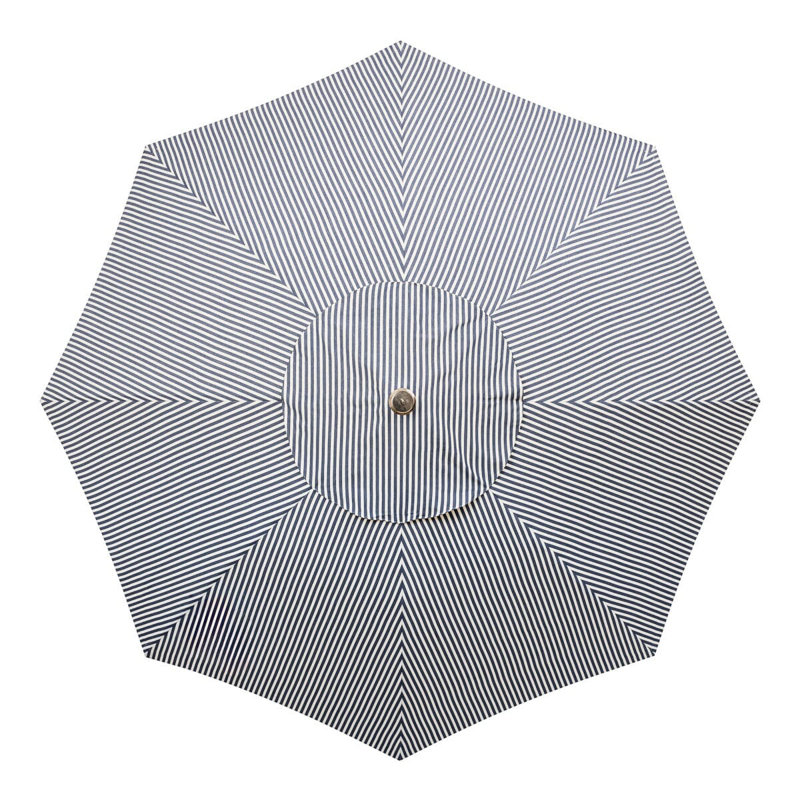 CLUB UMBRELLA - LAURENS PINK STRIPE, Navy