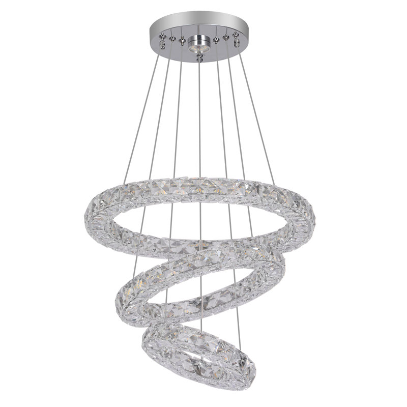 Marvi 1 - Light Unique/Statement LED Chandelier