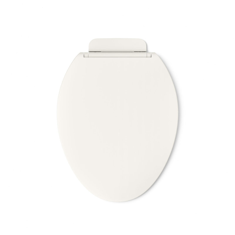 Glissade Readylatch Quiet-Close Toilet Seat, Biscuit