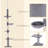 9' Adjustable Height Floor-To-Ceiling Vertical Cat Tree
