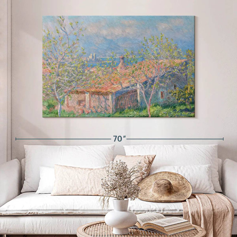 Maison de jardinier Lilie à Antibes, 1888, H 34 po x l 51 po