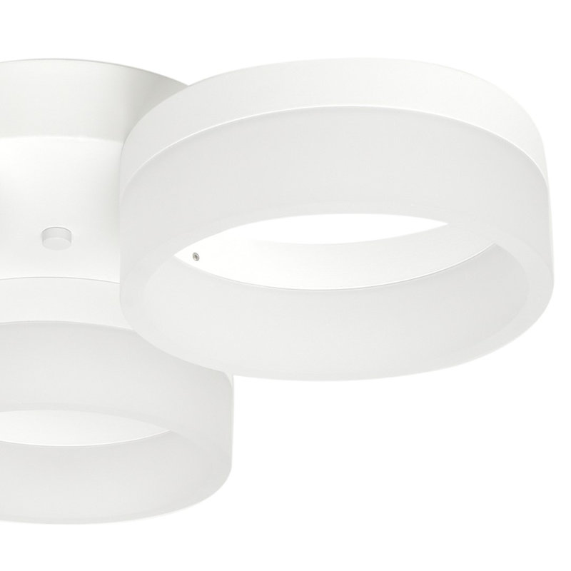 Cinnante Acrylic LED Flush Ceiling Light