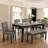 Farmhouse 6 Piece Dining Set Kitchen Table Set With Bench,,dining room set,dinning table set-108987860