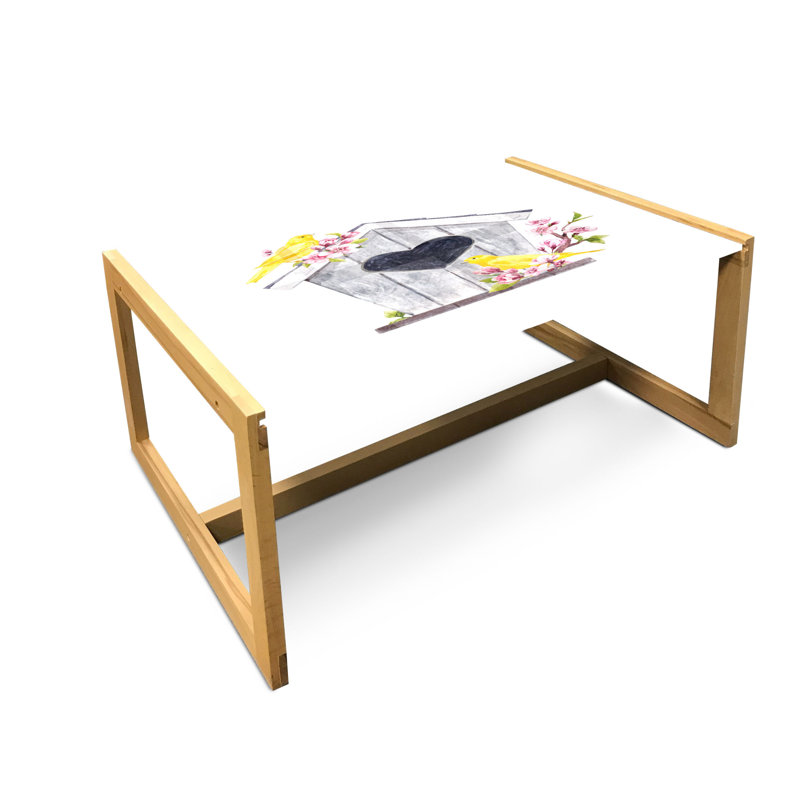Inta Sled Coffee Table, 40cm H x 91cm W x 62cm D