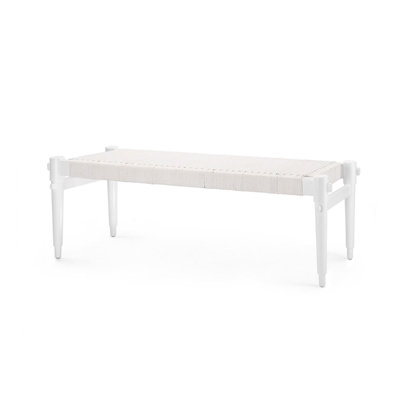 Rope Solid Wood Bench