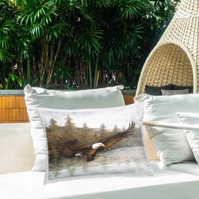Coussin Rustic Soaring Eagle