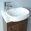 Ensemble de meuble-lavabo mural simple 17 po Detjon-1495260168