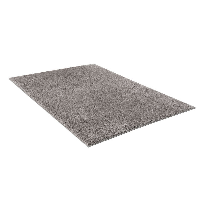 Soft Polyester Shag Area Rug, Rectangle 5' x 7'