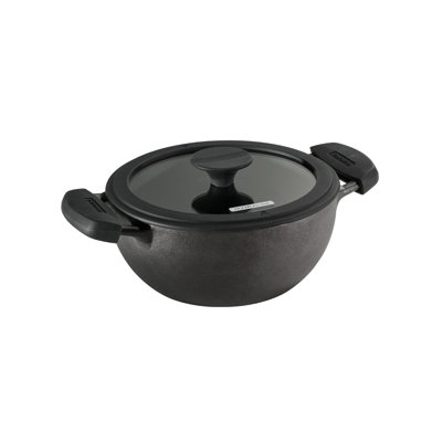Kadai en fonte pré-assaisonné de 2,3 pte avec couvercle