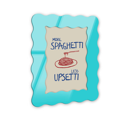 Plus de cadre mural en acrylique spaghetti par NOTORIART