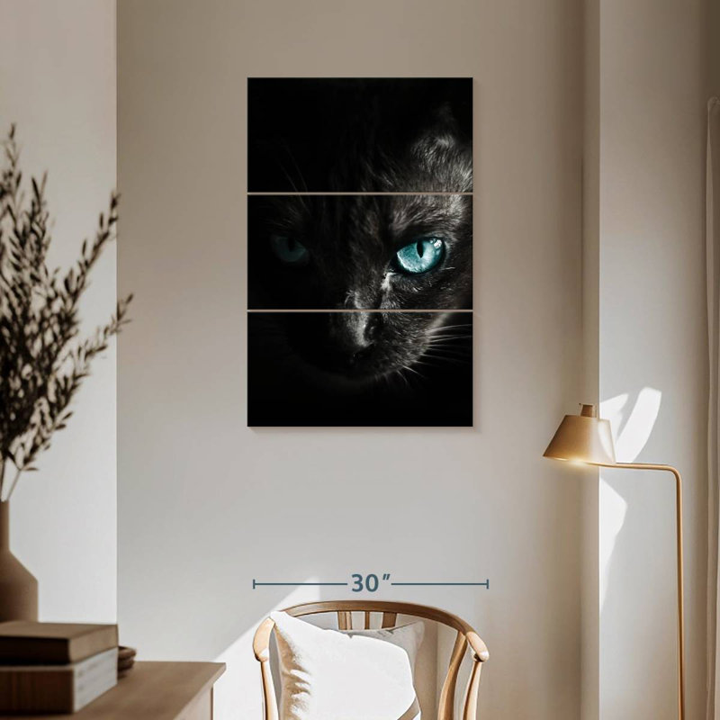 Brampt Scary Cat, 57" H x 36" W