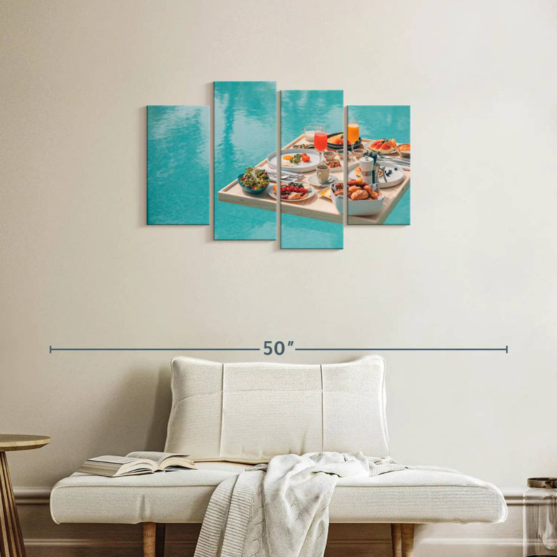 Yarlin Floating Pool Breakfast, 22" H x 36" W