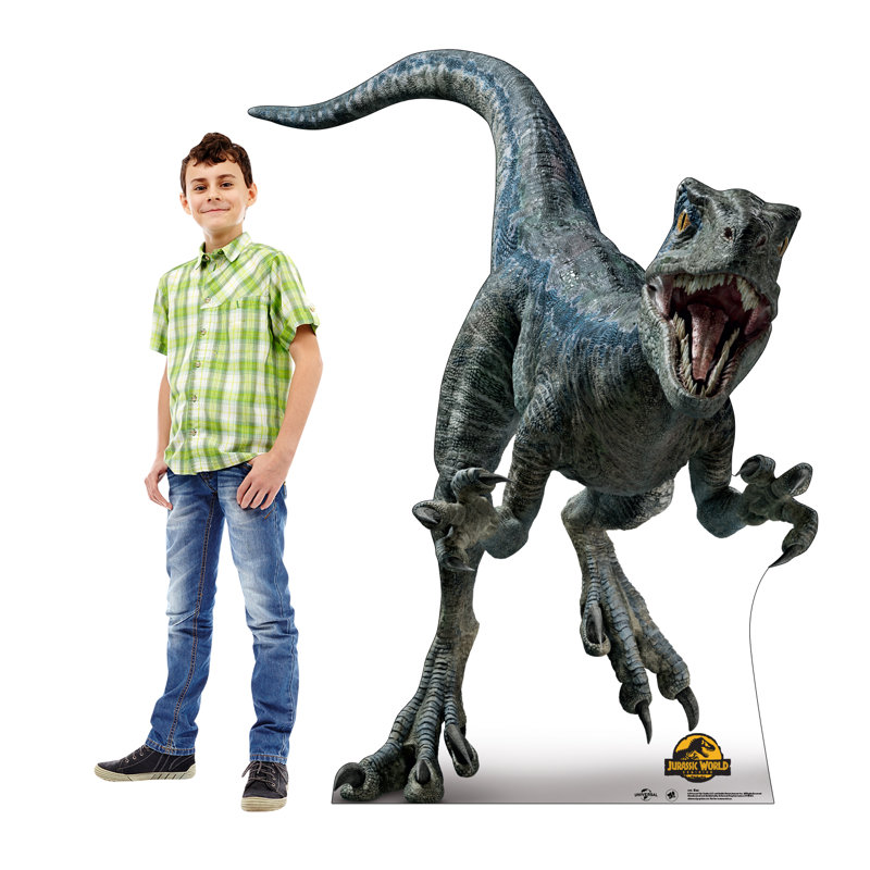 Bleu (Jurassic World 3 Dominion) en carton grandeur nature