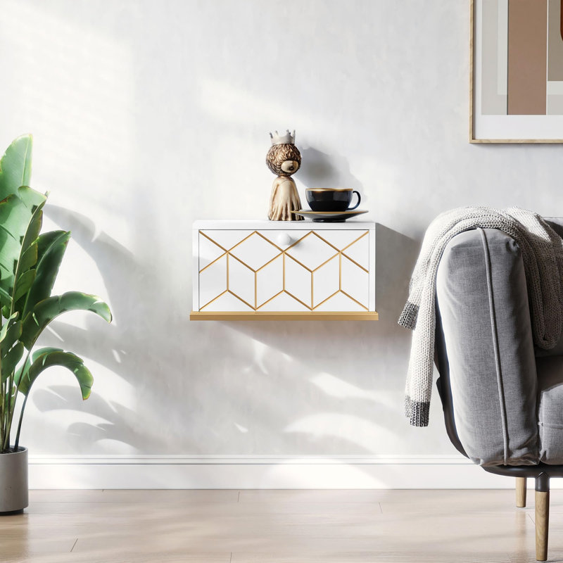Ritvik 39 cm W Bedside Table