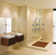 90 Degree Single Hole Bathroom Faucet with Drain Assembly