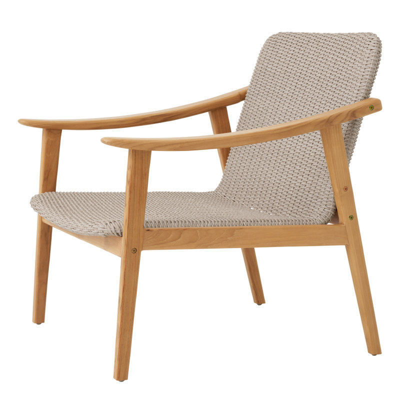 Honolulu Outdoor Teak Lounge Chair