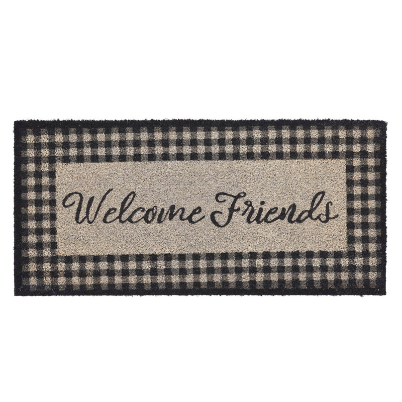 Jelon Non-Slip Indoor Doormat, 16" W x 24" L