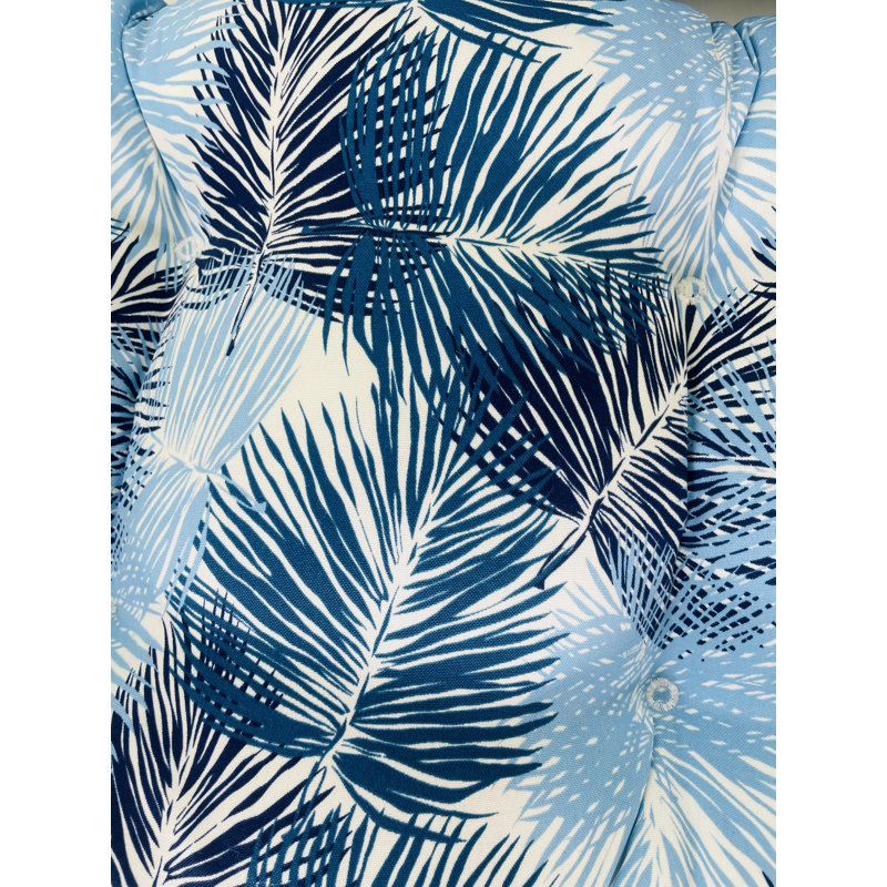 Coussin de chaise Belington, Bleu