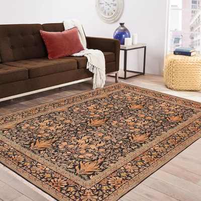 William Morris Wool Floral Rug