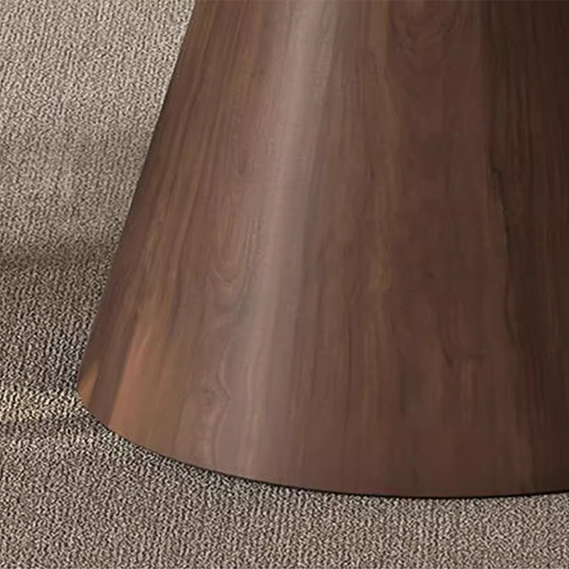 Table à manger ronde de style rétro et chaise, H 29,50 po x L 43,30 po x l 43,30 po