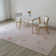 Thompson Wool Area Rug in Pink