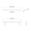 Vidaxl Cabinet Handle Silver Stainless Steel Furniture Storage Shelving Chest
