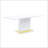 White High Gloss Finish Dining Table