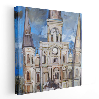 Cathédrale Saint-Louis II - reproduction d'art sur toile