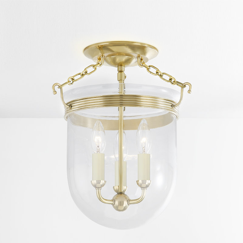 ROUSHAM Semi Flush by Mark D. Sikes